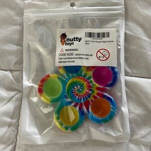 New fidget spinner with pop it holes